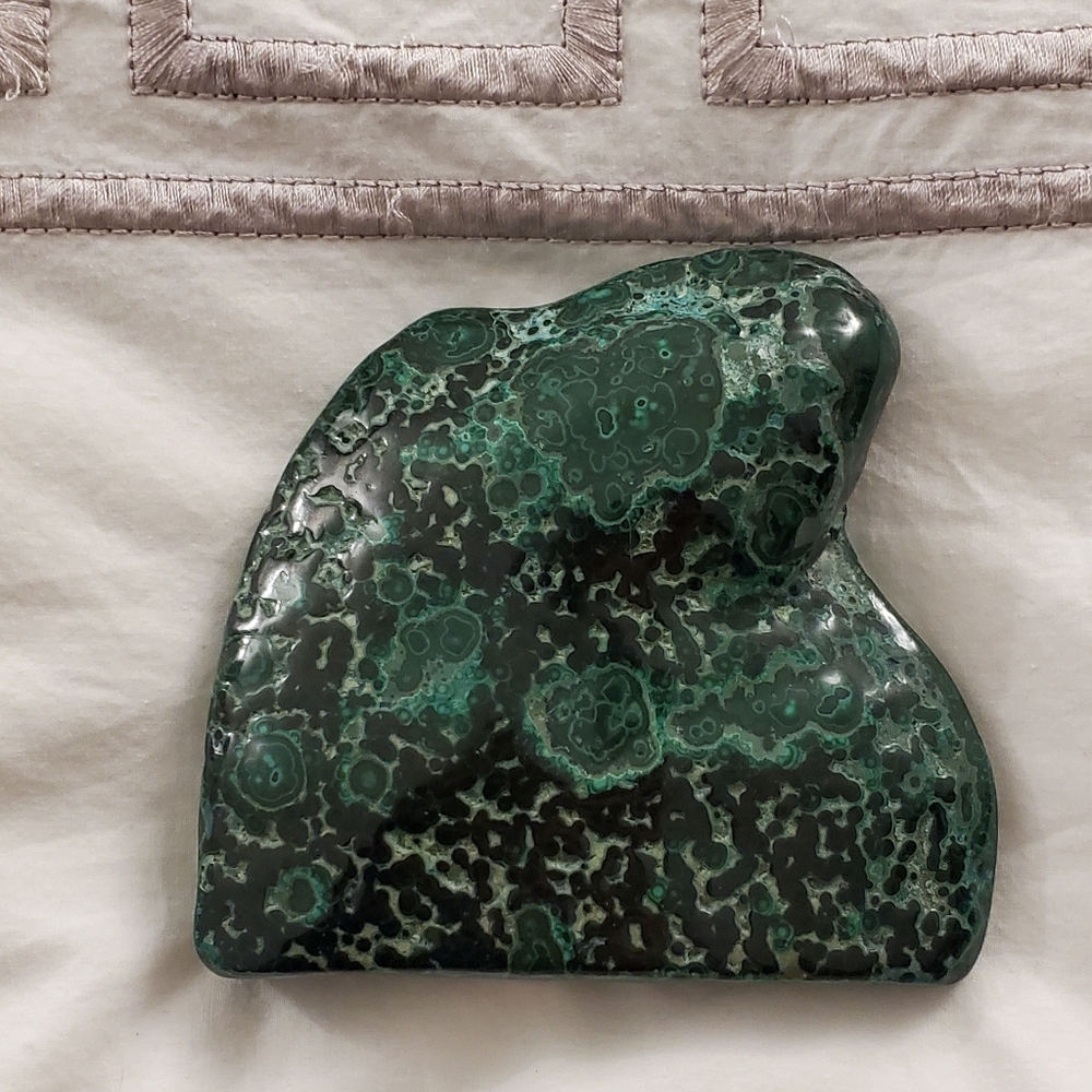 Polished Malachite Freeform